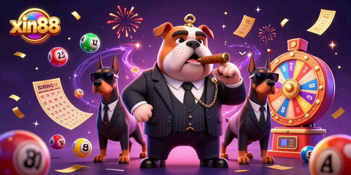 Engage with xin88's dynamic lottery scene featuring animated game elements and character interactions.