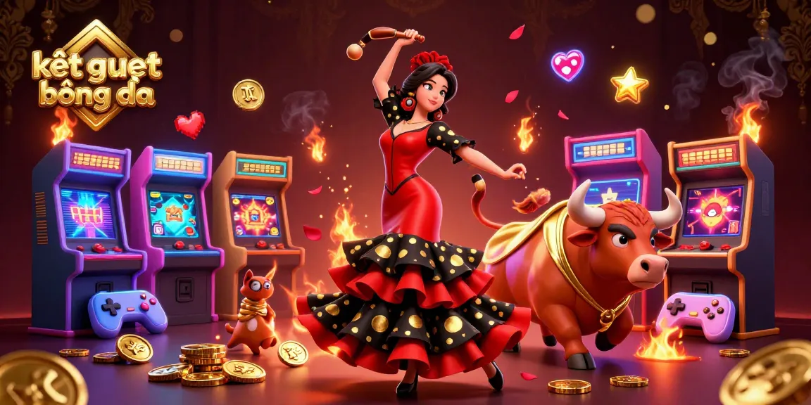 Experience kết quả bóng đá with vibrant characters and dynamic casino elements, showcasing excitement and action.