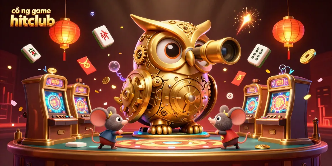 Engage with the vibrant cổng game hitclub filled with 3D animated characters and dynamic casino elements.