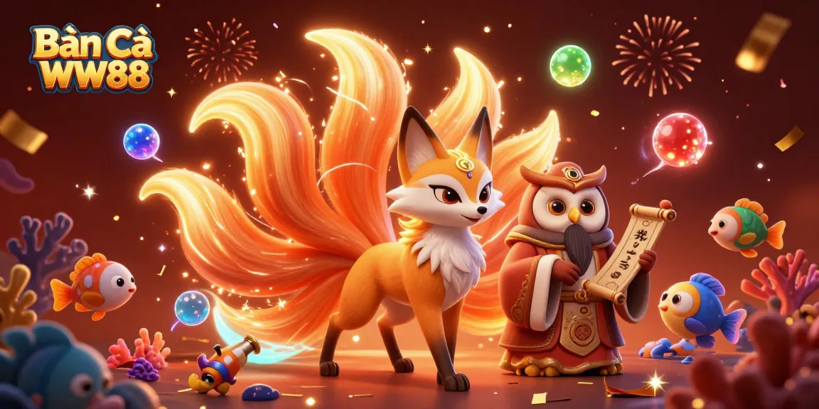 Experience the excitement of Bắn Cá WW88 with vibrant sea creatures and engaging game elements in a dynamic casino setting.