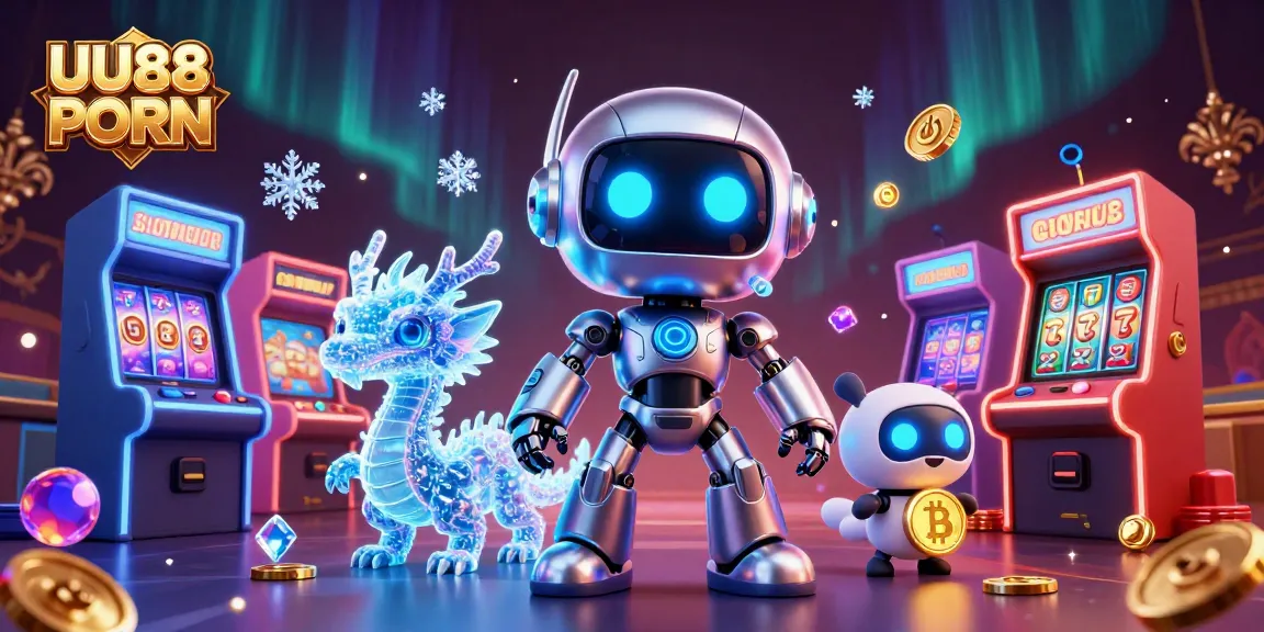 Experience the thrill of UU88 PORN casino with vibrant games and futuristic characters.