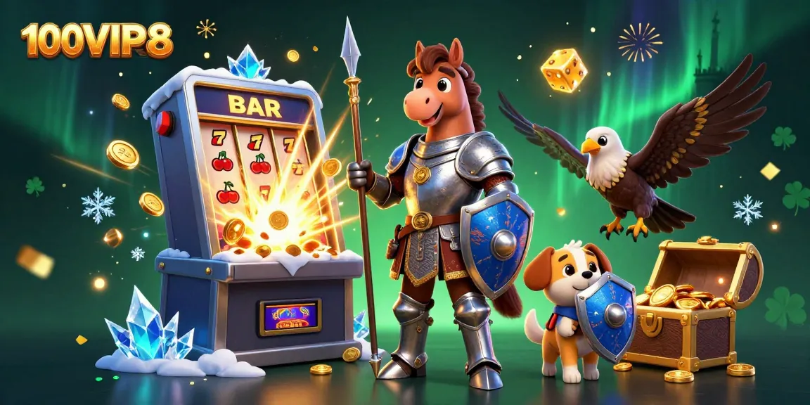 Experience thrilling moments at 100VIPS8 with excitement from slots and casino games.