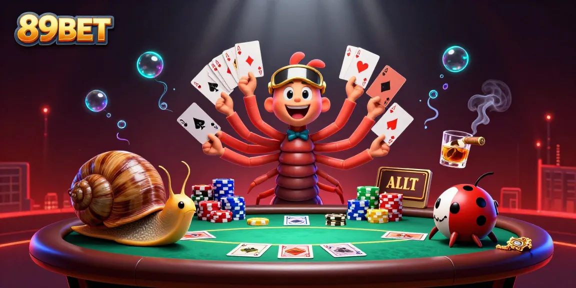 Experience thrilling gameplay at 89BET with dynamic poker elements and engaging characters.