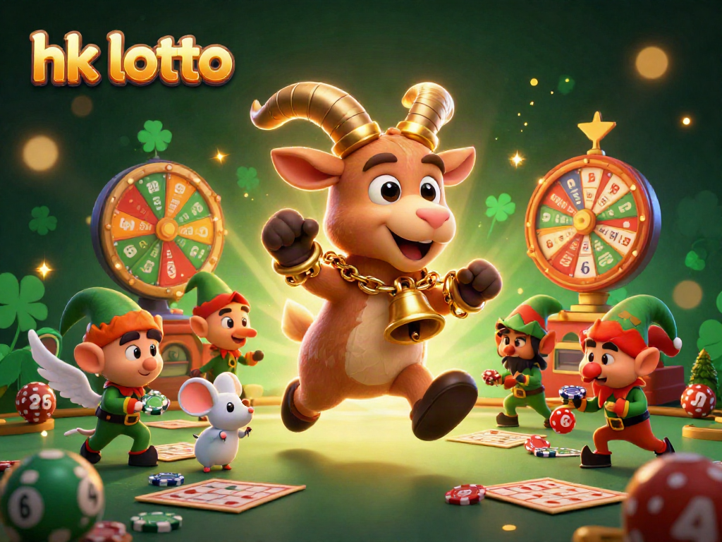 Experience exciting hk lotto moments in this dynamic holiday-horror casino scene.
