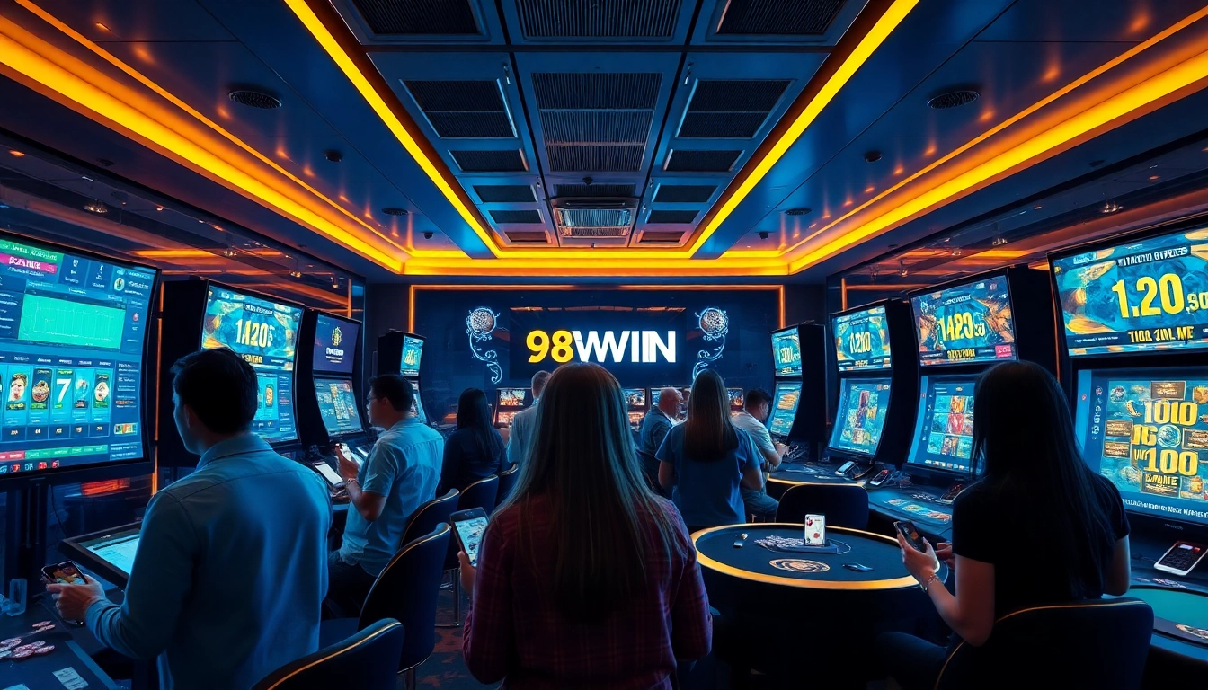 Explore online gambling with 98WIN’s vibrant and secure gaming experience.
