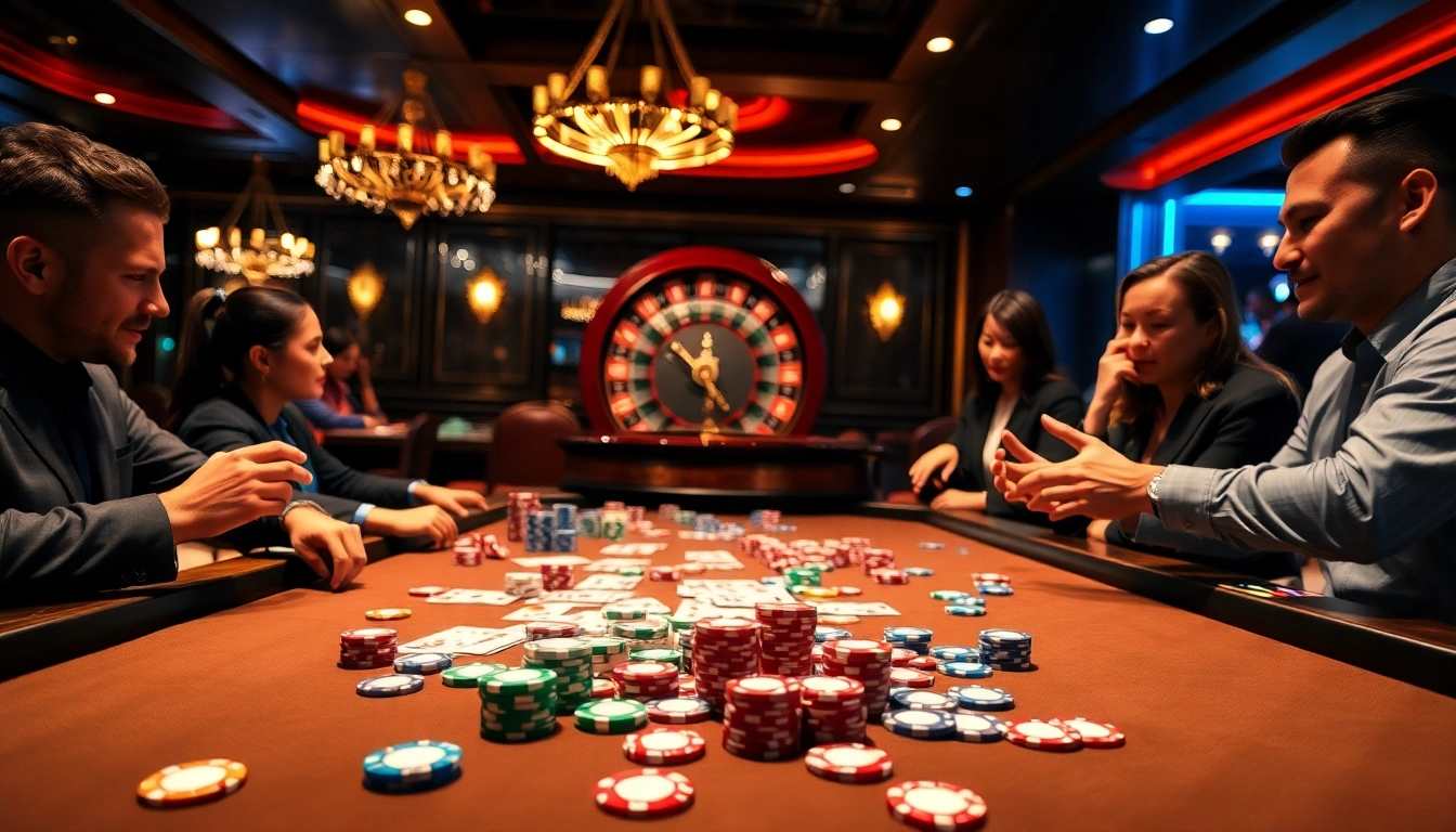 Experience the thrill of gambling at 8day.cn.com with a lively casino atmosphere featuring poker and roulette.