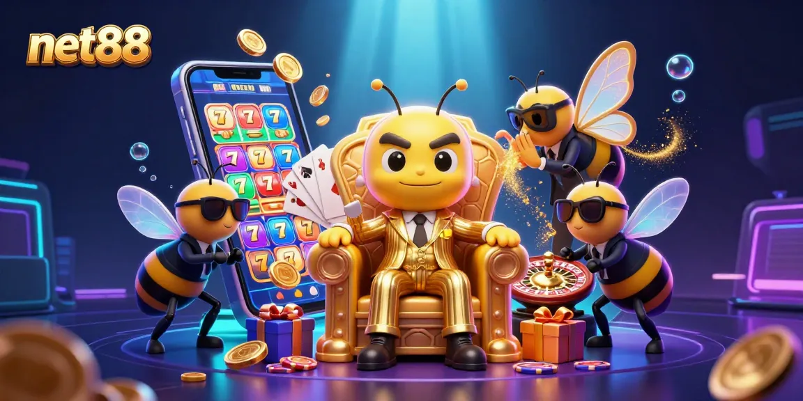 Engage with net88 and experience thrilling slot games in a vibrant casino setting.