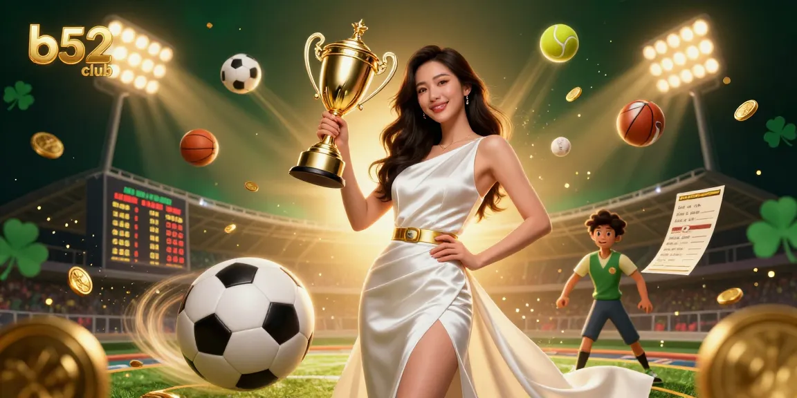 Engage in thrilling sports betting at b52club while experiencing vibrant casino excitement with detailed dynamic elements.