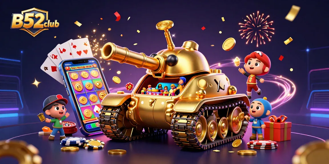 Experience the thrilling world of B52club's dynamic casino scene with exciting gaming elements.