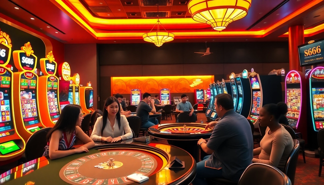 S666.nyc offers a thrilling online casino experience with diverse games and vibrant graphics.