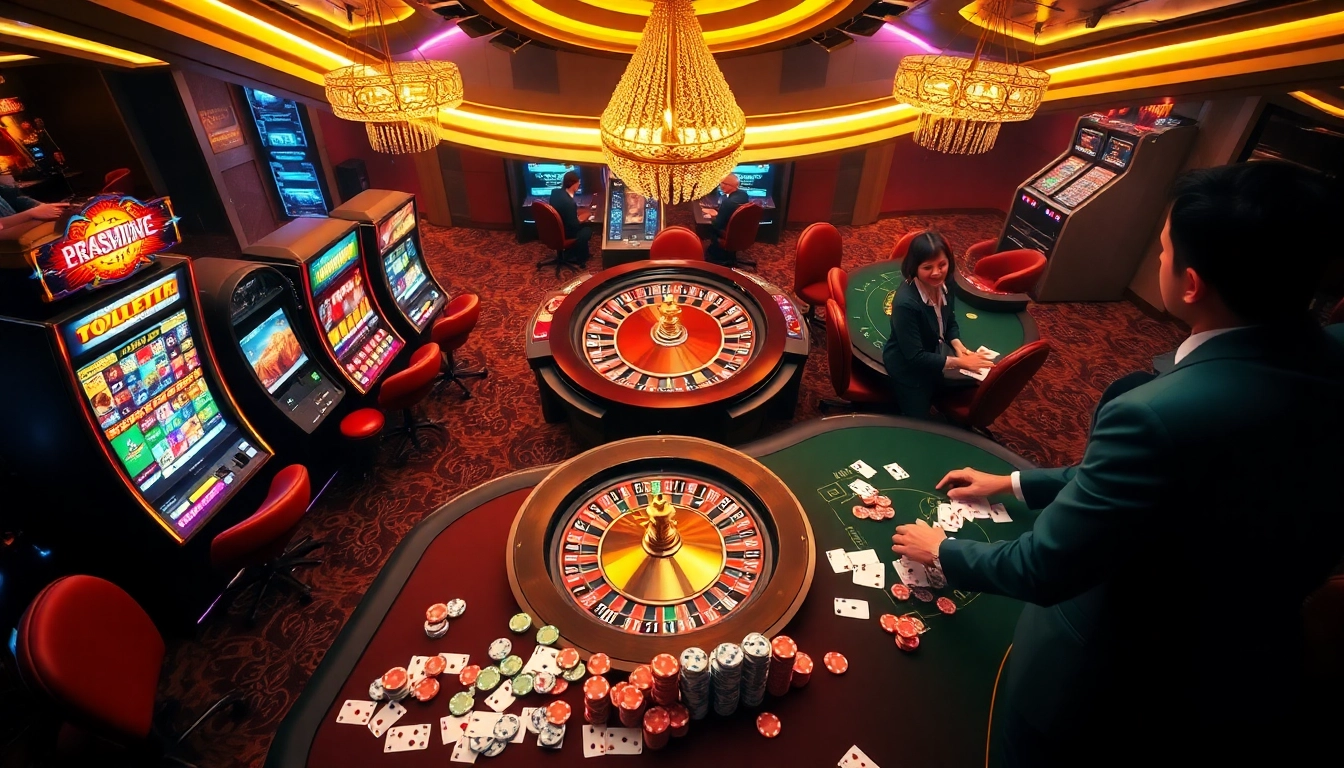 Experience the excitement of hubet with vibrant slot machines and engaging live dealers.