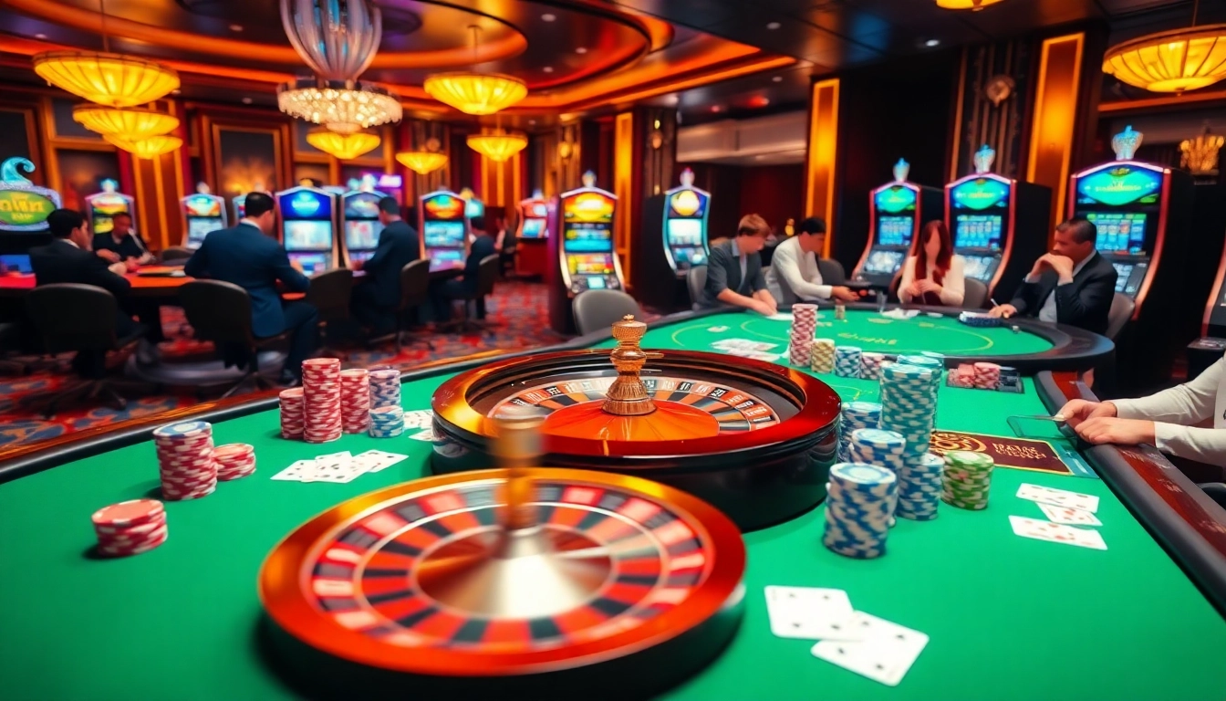 Experience the excitement of 58WIN with vibrant casino games and gambling elements.